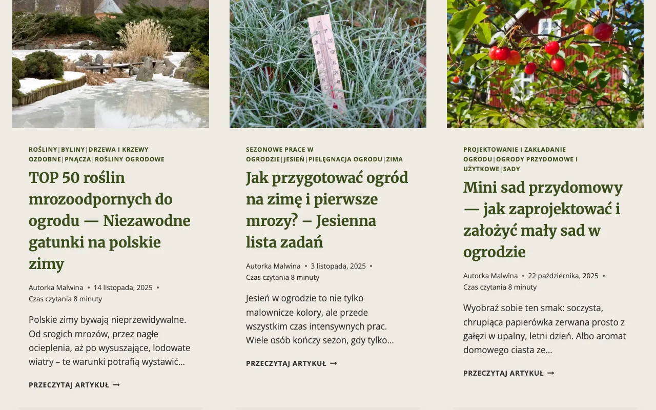 Budowanie Ogrodów — widok 3