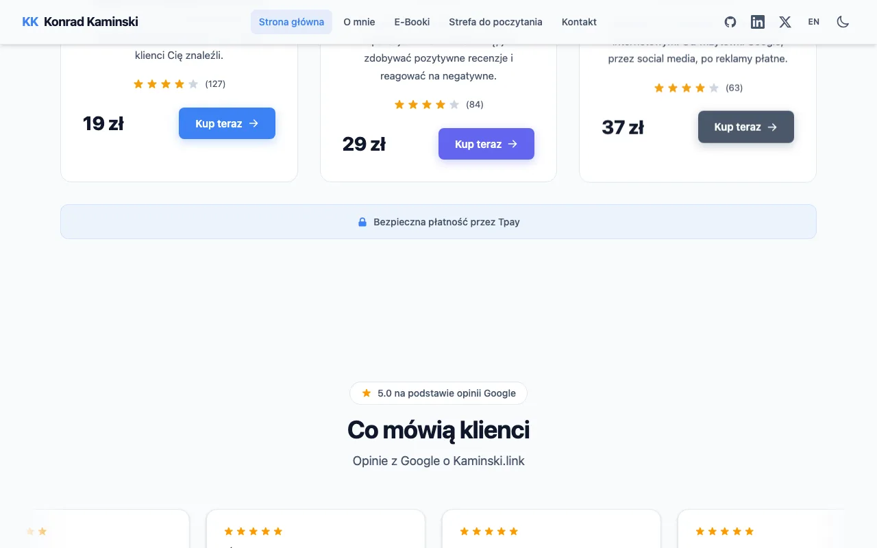 Konrad Kamiński — widok 2