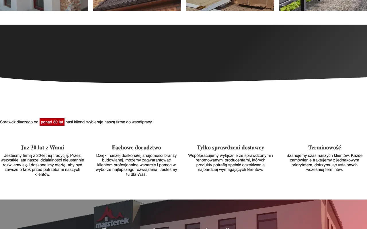 Majsterek — widok 2