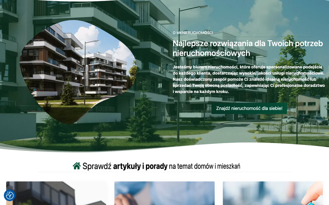 MK Nieruchomości — widok 2