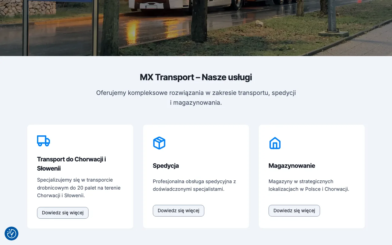 MX Transport — widok 2