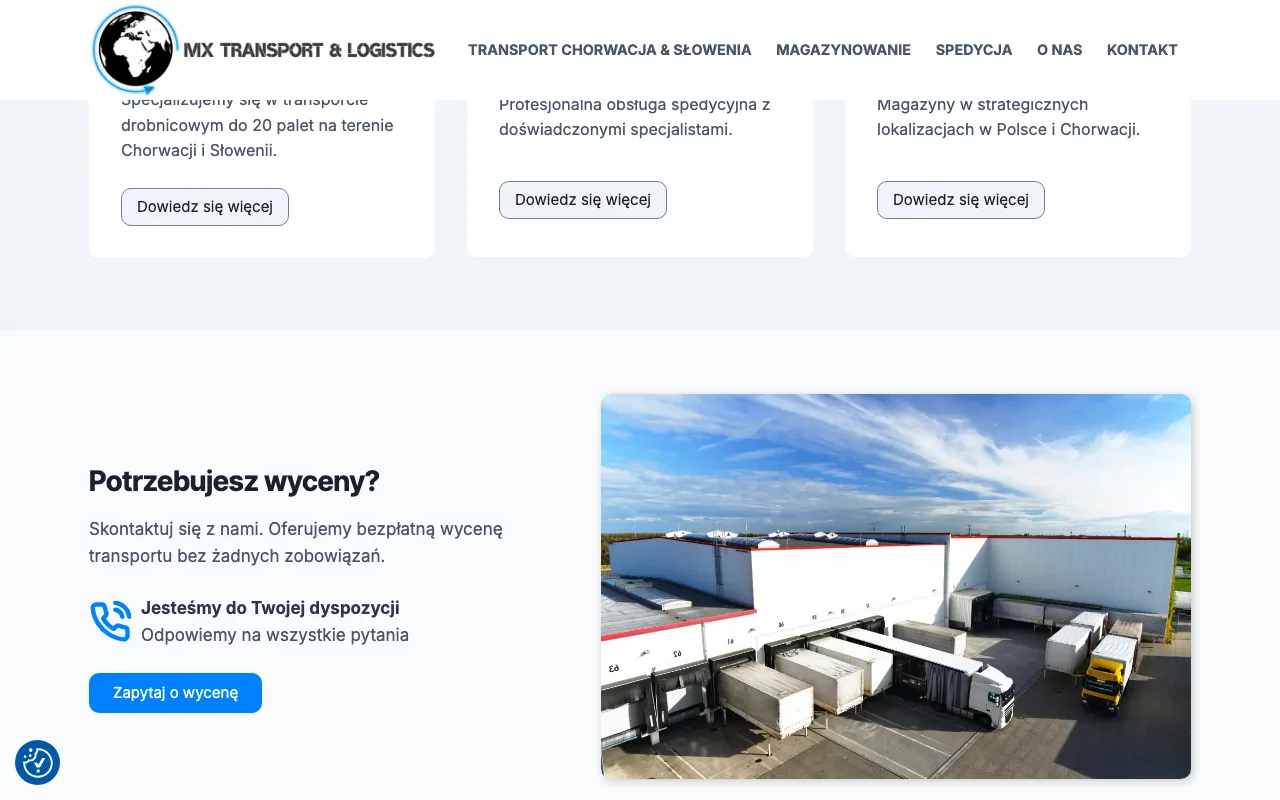 MX Transport — widok 3